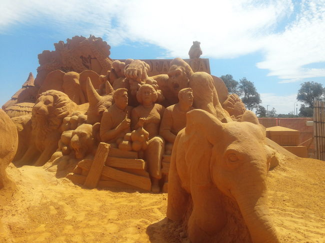 逃げる象さん。