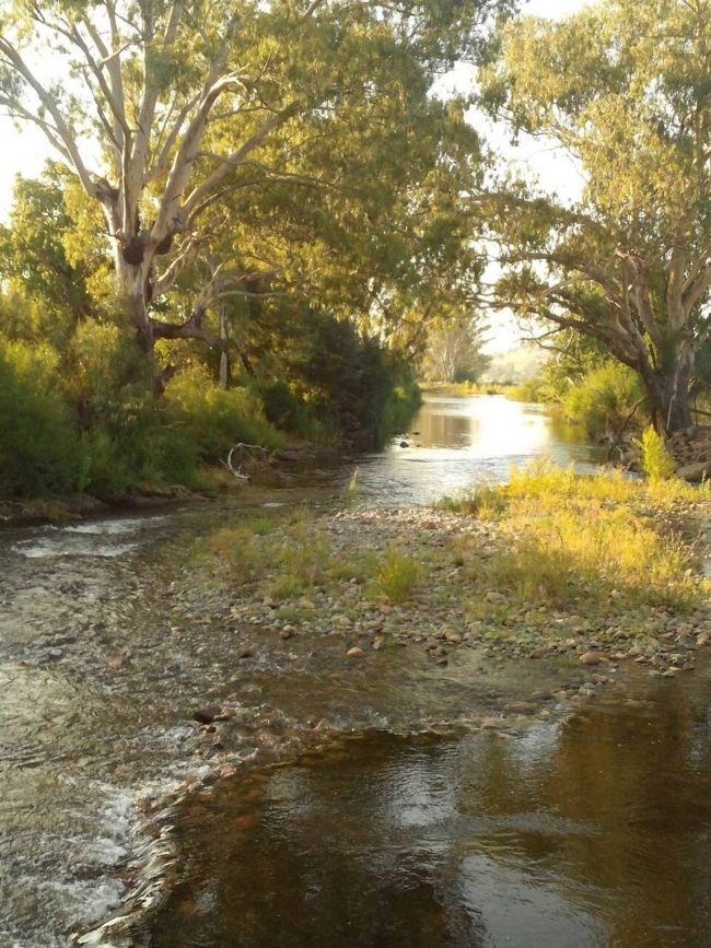 チュミットの川。誰もいなーい('∀`)