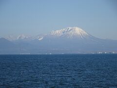 夢みなと公園から大山が綺麗に見えます