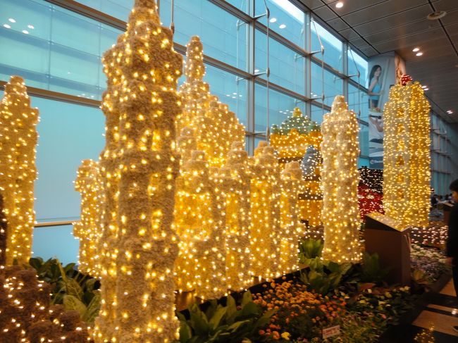 いろいろな観光地を再現した模型がありました。<br /><br />隣にナノブロックが置いてあったので、それをモチーフにしているのでしょう。<br />ここでも日本製品が大きく紹介されているみたいですね。<br /><br />日本とシンガポールの50周年を大々的に宣伝しているのでしょうか？