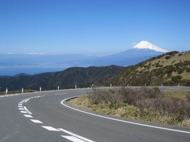 西伊豆スカイラインからの富士山です。