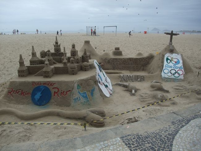 こんなサンドアートもたくさんありました。