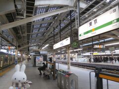 ということで、今回の旅である旅行日１日目(３月１４日)を迎えました。

仕事を無事に終え、家から電車に乗って東京駅へ向かいました。
今回、空港までは車にしなかった利用は、帰りは絶対疲れて寝不足になり運転するには危険だと判断したからです。
帰りの便はフライト時間も４時間半、東京成田空港到着も朝早いので、さすがにヤバいかなと思いましたf^_^;。

東京駅まで地元の駅から一本で行けるので楽ちんです！

今回も相方と一緒に旅をします。あんた、行くよ(笑)！