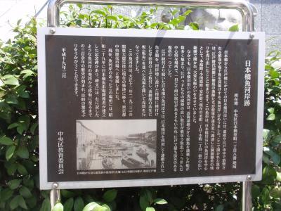 東海道53次、No1，日本橋から品川宿（1）へ』品川(東京)の
