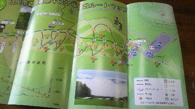 ガイドの地図　Ｄ地点までしか上ってないです<br />