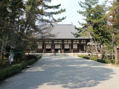 　てくてくと歩いて唐招提寺に。