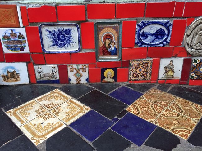 タイルがいっぱい