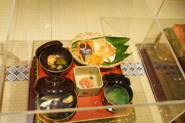 殿様の食事<br /><br />結構豪華。