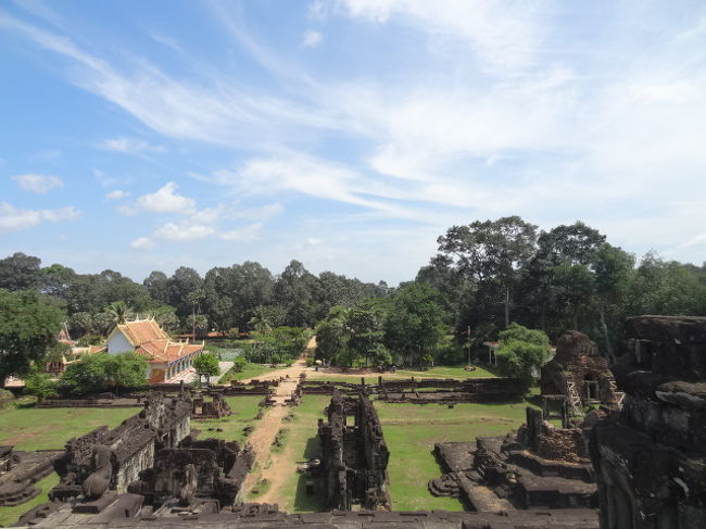 階段途中。見晴らし良いー！！<br />ここも人があまりいなかったので穴場。