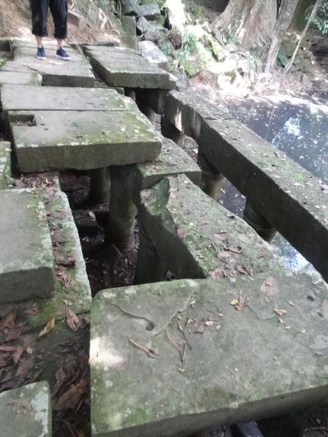 この穴の下は道になっている。<br />うっかりしたら落ちるー！！