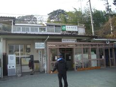 松島海岸駅に到着です。