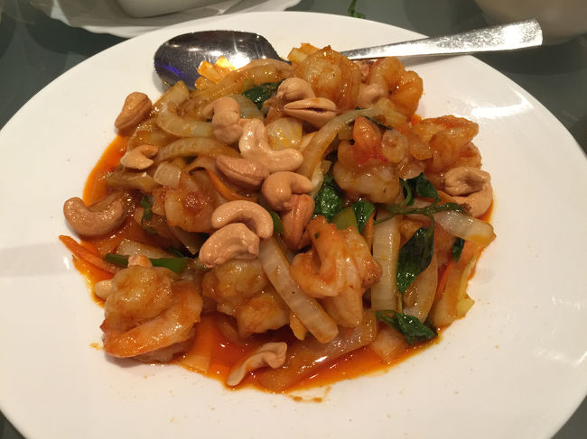 カシューナッツ炒め。