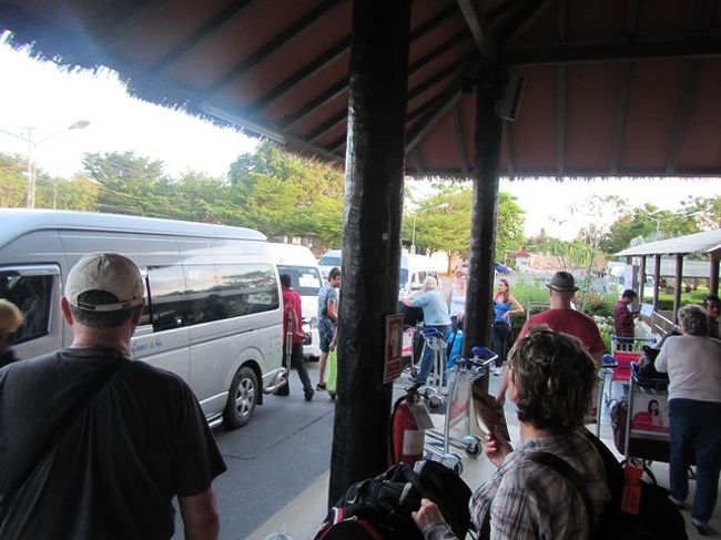 ロータリーでピックアップ探し