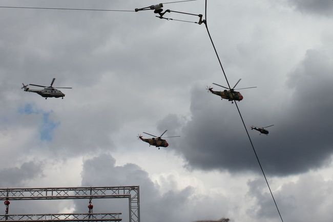 10機くらい飛んできたかな。