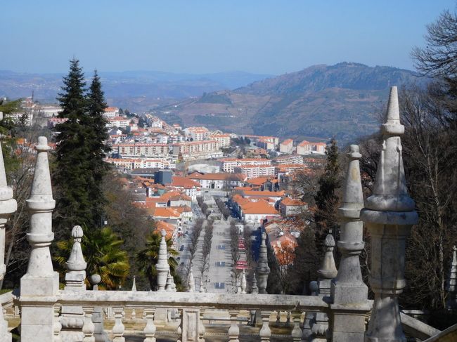 ノッサ・セニョーラ・ドス・レメディオス教会からのラメーゴの町の眺め<br /><br />