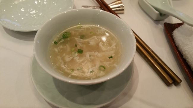 トロリとしたスープ。