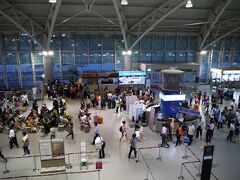 金海空港に到着。本当に韓国は近いです。