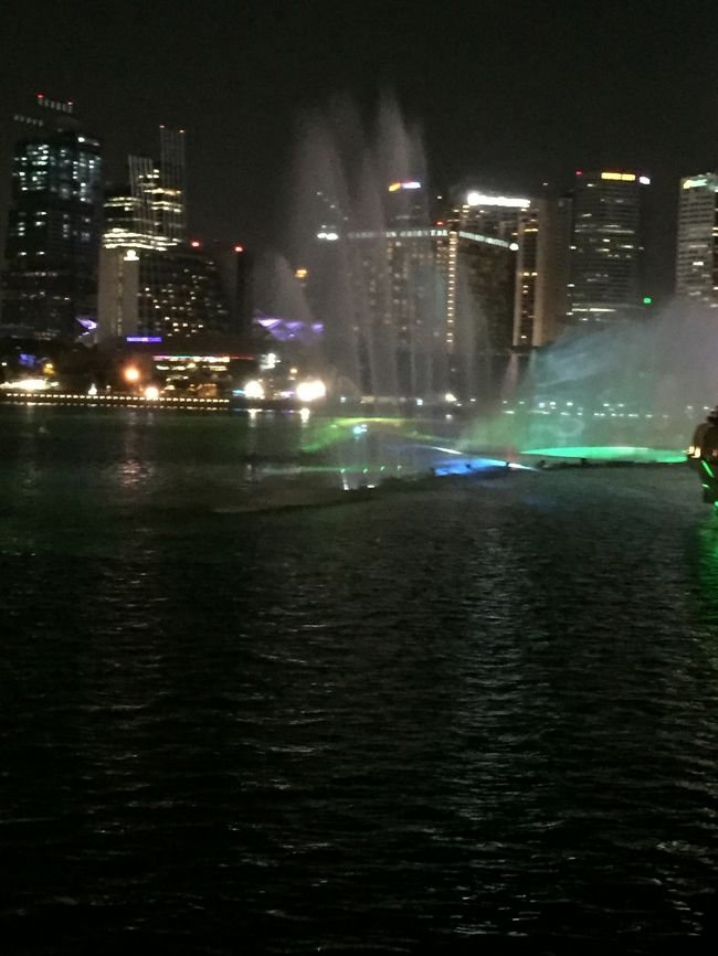 その後は、ワンダーフルで噴水ショー。ちょっと期待はずれ。