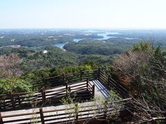 看板撮るため何度も行ったり来たりしましたが、横山展望台に到着〜っ