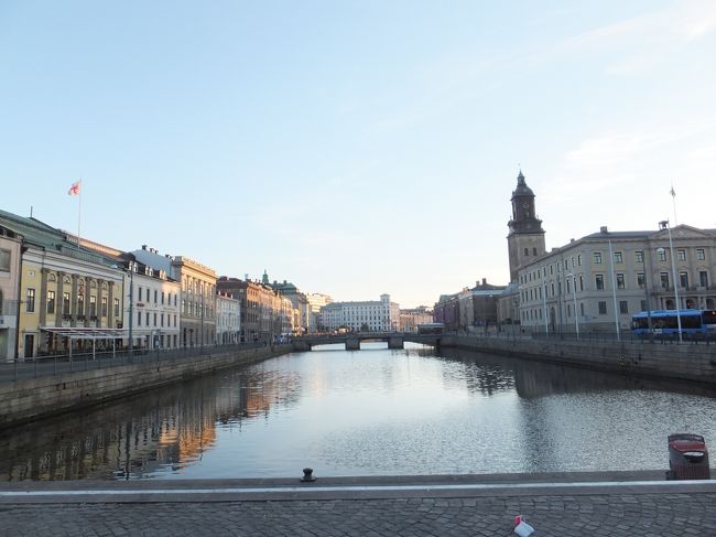 イエテボリは運河の街。