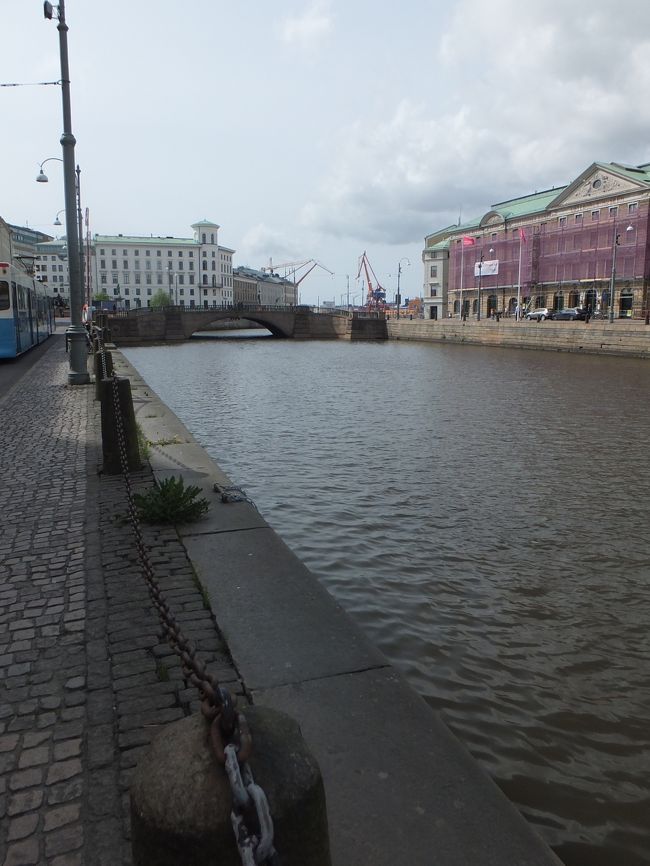 さっきまでは、イエテボリの街はずれでしたが、ここからは市街地をうろうろします。<br /><br />あれれ、私立博物館がお化粧直し中。<br />開館はしていたみたいですが、結局 行きそびれちゃいました。次回は行きたい。