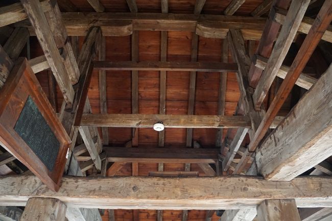梁の組みも力強いですが、とびぬけた特徴というものはないような気がします。