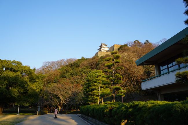 最後にもう一度天守閣の眺めを確認して、丸亀城は終了です。