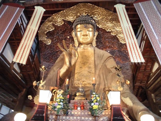 　大仏様はかなりの大きさで､優しい顔でこちらを見ているようです。他に人も居なくて私たち３人だけでした。<br />　こんなにりっぱな大仏様を今まで知らなかったなんてもったいないと思いました。もっと宣伝したらよいと思います。