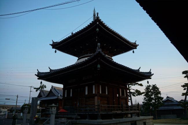 始まりは、天平の頃。当地の領主であった和気道隆という人物が誤って乳母を射殺してしまったため、これを悲しみ、桑の大木で薬師如来を刻んで堂に祀ったのだとか。<br />山門入ってすぐの立派な多宝塔から、