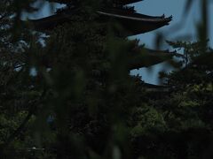 五重の塔。こちらも国宝。
屋根の重なりがきれいです。