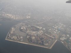 東京ディズ二ーランド　上空。