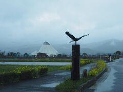 雨が降っているのでまづツル博物館へ。