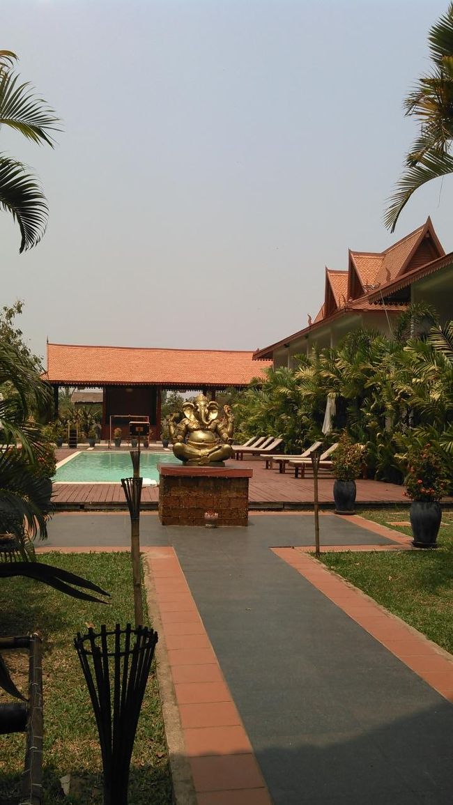 ランチを食べるだけに、２階をお借りしたホテル。