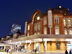そう言えば東京駅のリニューアルを終えてから外を見るの、初めてかも？この軒ももう少し何かにデザイン的に工夫ができたんじゃないかなぁ、と思うと残念。駅舎が素晴らしいがばっかりに。