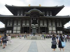 腹ごしらえ終わったら東大寺！かの有名な大仏に会いに行きます