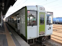 郡山から三春まで瀧桜号（臨時列車）に乗車