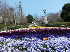 眉山公園・花のカスケード