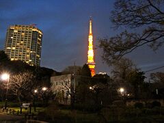 そこで、少しだけ遠回りをして東京タワーの見える芝公園まで足を延ばすことにした。

東京タワーへと向かった理由は、夜桜と東京タワーが重なる風景を見てみたいという若干ミーハーな理由もあったのだが、一番の理由は、東京タワーの都市伝説の事を思い出したから。
東京タワーには本当か嘘か分からないような都市伝説がいくつかあり、その一つに東京タワーが東京の裏鬼門に当たるという話がある。

以前に、平将門伝説について調べた時に、お江戸の平将門に縁のある寺社を結ぶと将門が信仰する北斗七星の形になり、明治以降の新政府は江戸に蔓延る将門の怨霊の力を断ち切るために鉄道計画を練り、完成した鉄道：山手線を利用して将門の力の元である北斗七星のラインを断った…という仮説（都市伝説）を知った。（旅行記：招き猫 と 将門 http://4travel.jp/travelogue/11002409）

実はその話には、さらに続きがあったのだ。

