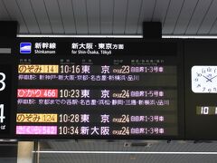 岡山駅到着

『フルムーンパス』は「のぞみ」と「みずほ」には乗れないので

ゆっくりと「ひかり」を利用する