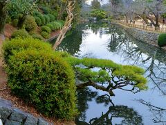 道後温泉のすぐ隣にあるのが道後温泉。
せっかくなので和風庭園をウロウロとしてみます。