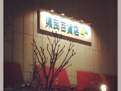 阿蘇山を満喫したあとは、バスが市内まで連れてってくれます。
バスセンターのところにあった県民百貨店。
ネーミングがすばらしい。
昭和でいいな。