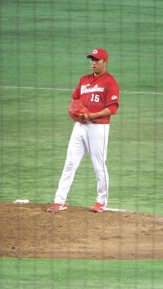 巨人vs広島 5/23 ひたちなか市民球場 ネット裏SS席