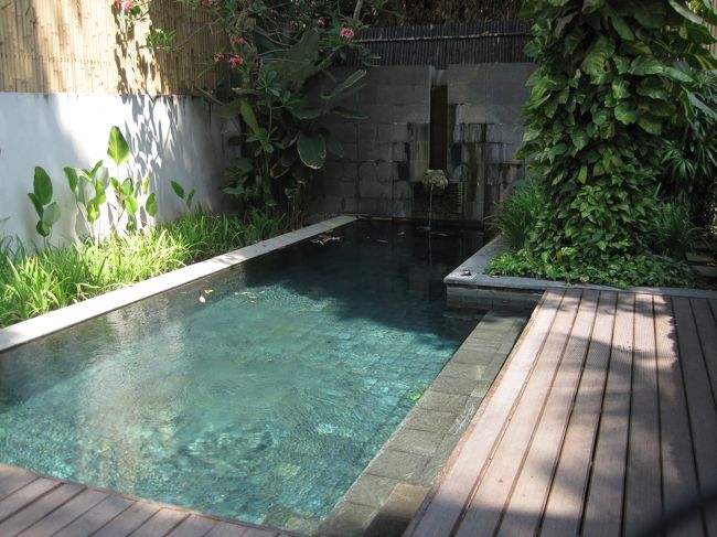 目の前には　プール。<br />入らないと解っているのですが<br />見えるだけで豊かな気持ちにさせてくれます