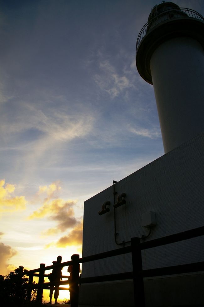 夕景が綺麗な、御神灯台。