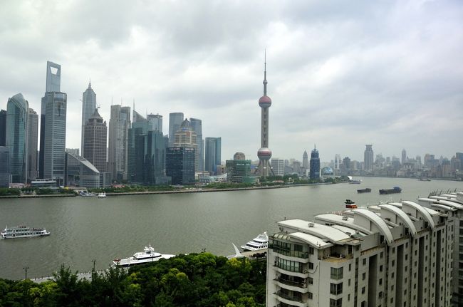 平成24年5月31日（木）上海国際輪渡有限公司から浦東新区風景
