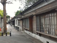 日本統治時代の建物が移設し保存されていました。
