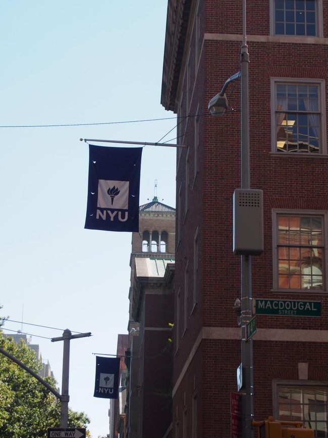 すぐ横にＮＹ大学があります