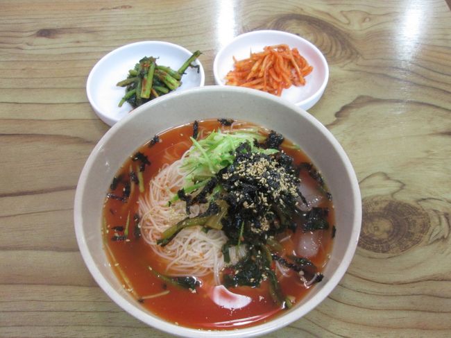 食堂で食べました