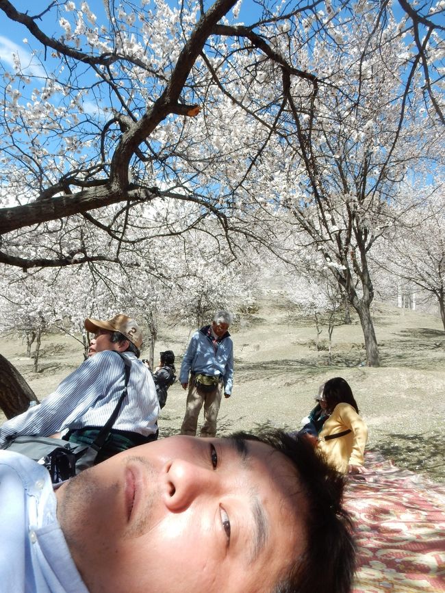 寝っ転がったまま自分撮りw<br />こうしているうちに、みんなで寝っ転がって写真を撮ろう、という流れになりました。