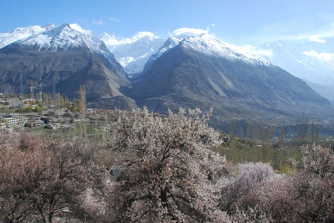 振り返ると、ナガールの谷がくっきり。<br /><br />もう、だいたいフンザのエリアは行き尽くした感があります。<br />3泊できれば存分に巡れますね。